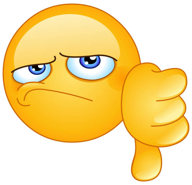 A thumbs-down emoji